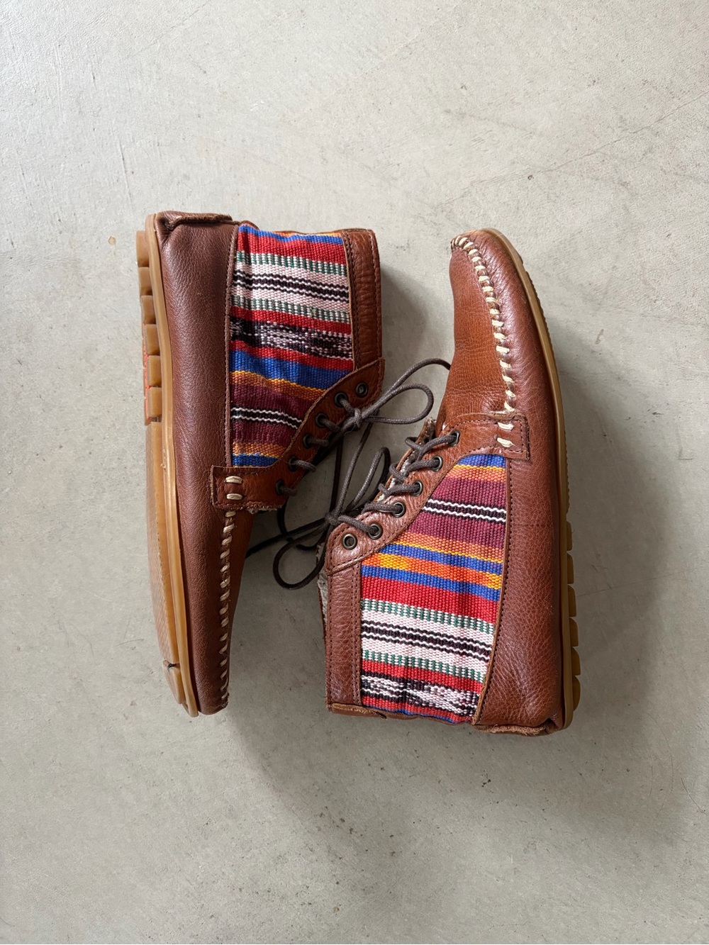 Anthropologie 2568 Cheyenne Brown Leather Booties